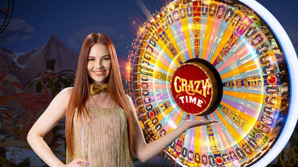 Crazy Time: ¡Gira la rueda de la fortuna en un gran juego de casino en vivo!