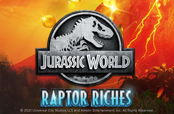 Jurassic World Raptor Riches: ¡tragamonedas con jackpot!
