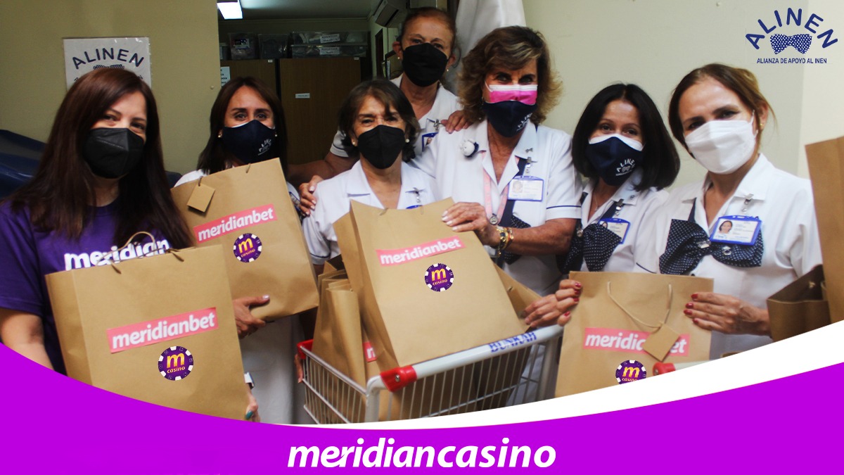Meridian Casino brindó ayuda a pacientes con Cáncer de Neoplásicas (INEN)