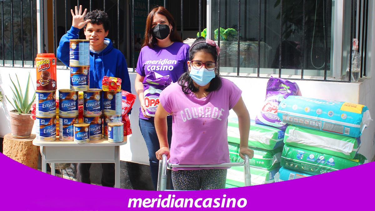 Meridian Casino realizó donativo a la Casa Hogar Padre Martinho